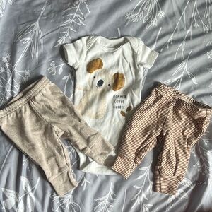 Cartes newborn size 3 piece set